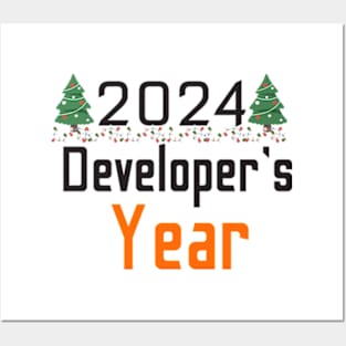 Happy new year developers Posters and Art